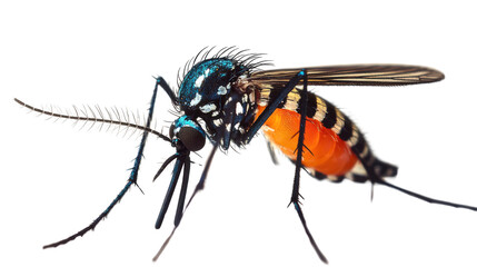 mosquito isoltaed on white background