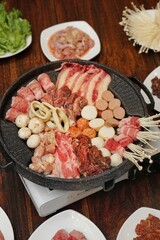 meat with vegetables