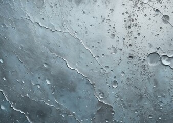 Weathered Zinc Surface with Organic Patterns and Oxidation Spots