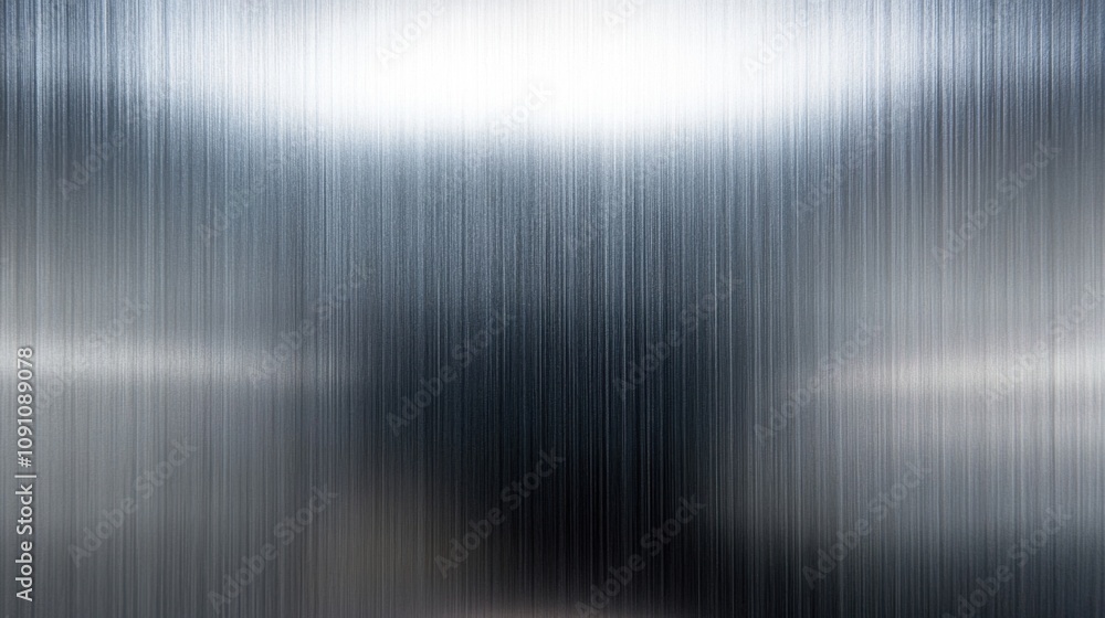 Poster abstract metallic background with smooth vertical lines and subtle gradients, ideal for futuristic d