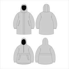 hood parka..... men and women