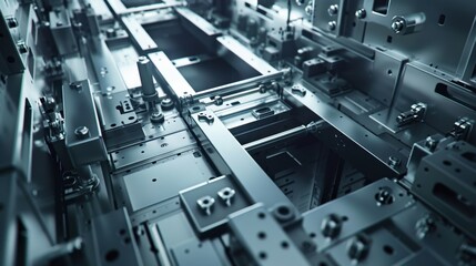Fototapeta premium Locks: Devices used to secure spaces, either mechanically or electronically, preventing unauthorized access and safeguarding property or information. 