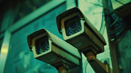 Security Cameras: Surveillance systems that help monitor areas to deter unauthorized access and criminal activity, ensuring protection and safety.
