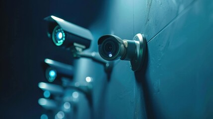 Security Cameras: Cameras used for surveillance to monitor areas, preventing unauthorized access and criminal activity, enhancing overall security.
