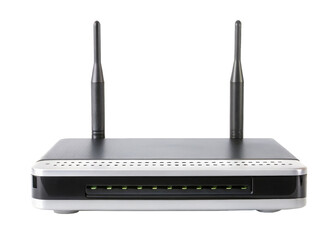 Isolated wireless router for internet connection