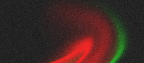 Grainy black red green gold gradient christmas background with blazing gold light and noise texture effect banner in the background