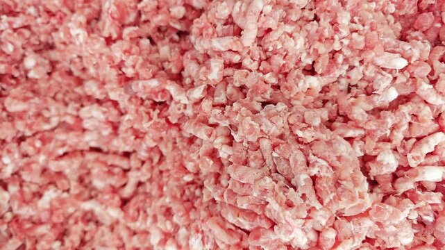 Minced pork