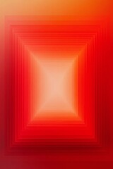 Blank square frame red background