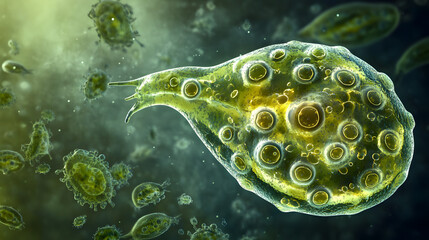 Exploring the Unique Life of an Amoeba: A Journey into Microscopic Organisms