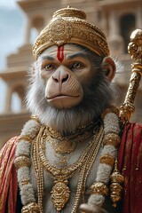 Obraz premium Heroic Digital Art of a Mythical Creature