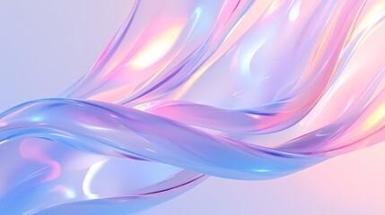 Fototapeta premium Digital technology blue purple gold abstract fluid illustration poster background