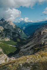 Obraz premium Beautiful landscape of Italian dolomites