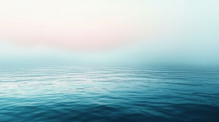 Obraz premium Soft focus gradient in ocean hues