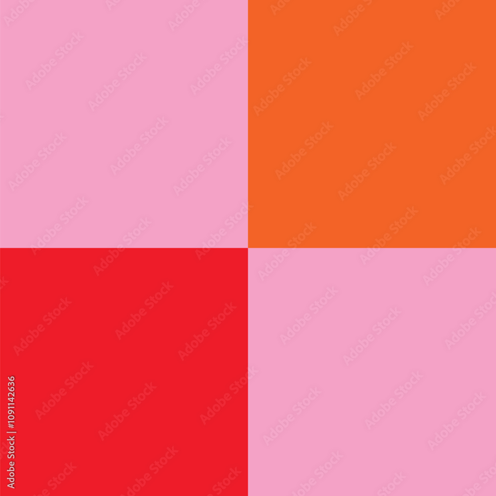Poster vector seamless repeat pattern print background with geometric patterns