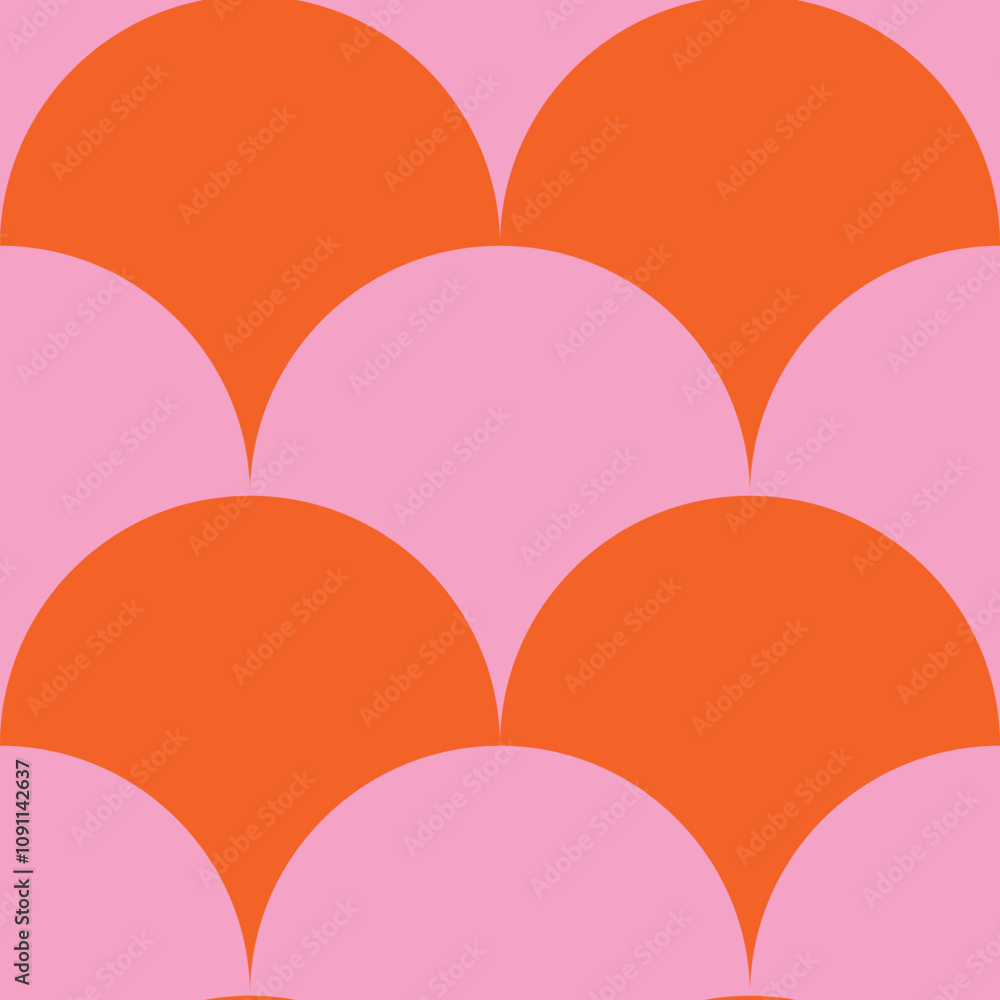 Poster vector seamless repeat pattern print background with geometric patterns