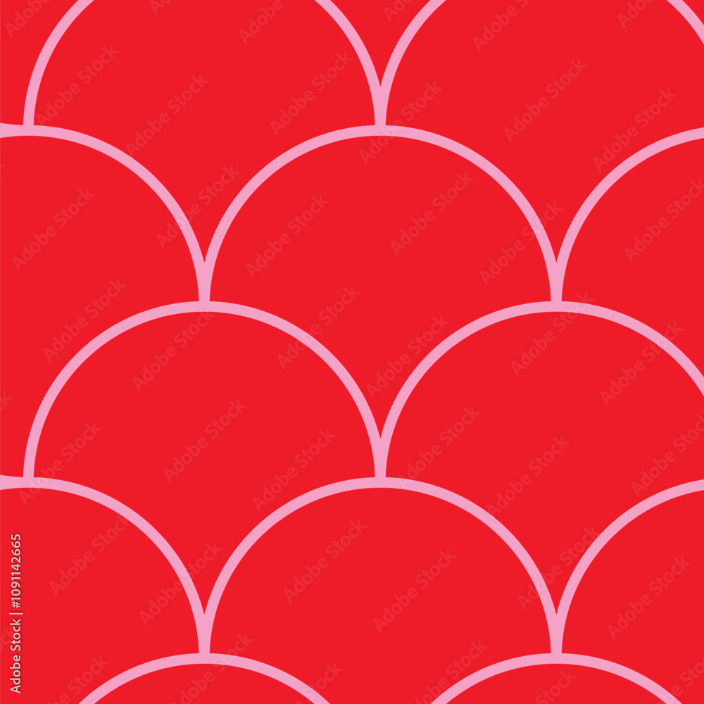 Poster vector seamless repeat pattern print background with geometric patterns