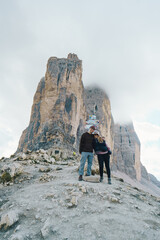 Beautiful landscape of Italian dolomites