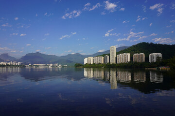 Obraz premium Lagoa Rodrigo de Freitas - Rio de Janeiro
