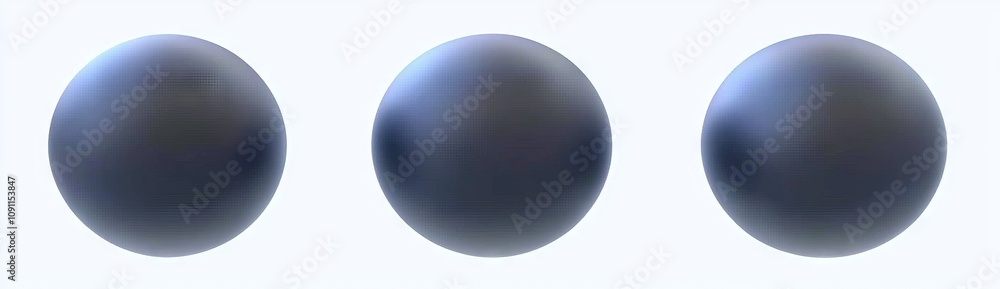 Poster three-dimensional rendering of geometric shapes isolated on grey background. black primitive primiti