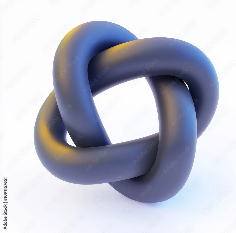 Poster rendering in 3d. illustration of abstract geometric shapes. minimal glossy black objects isolated on
