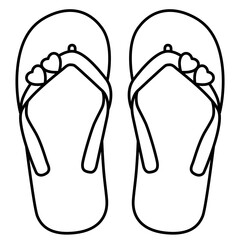 Sandal Flip Flop Love 2