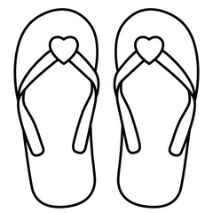 Sandal Flip Flop Love 1