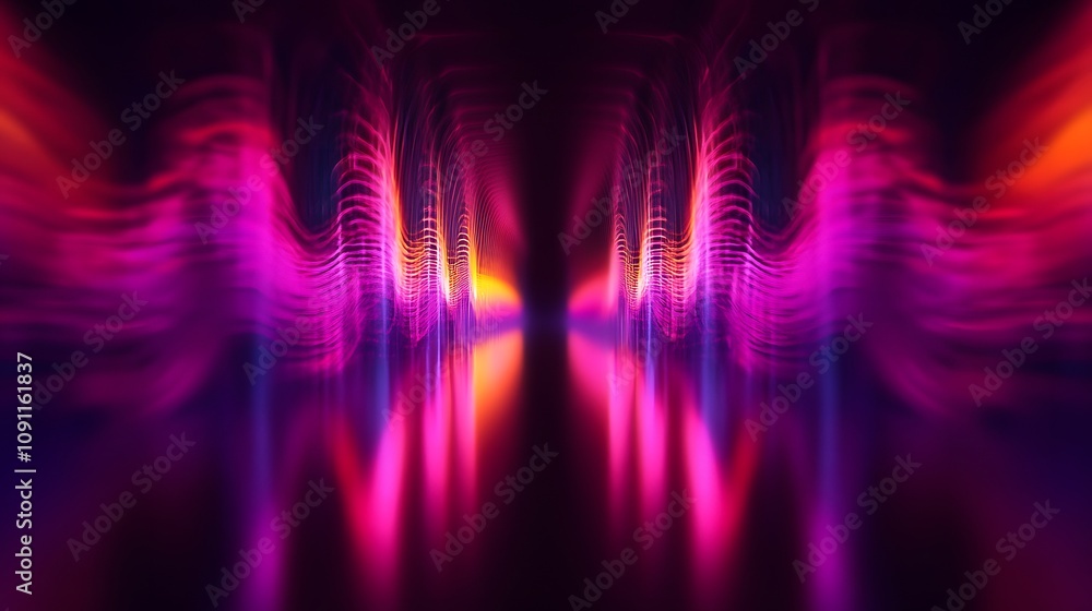 Poster abstract background loop
