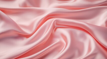 Fototapeta premium Elegant silk fabric close-up textile workshop product photography soft lighting macro viewpoint luxury concept