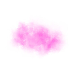 Fototapeta premium Beautiful realistic pink clouds