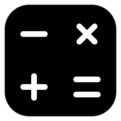 Obraz premium calculate icon