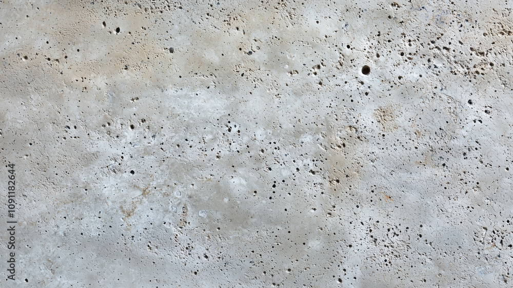 Aufkleber rough concrete texture with small holes and weathered appearance, showcasing natural and rugged surf