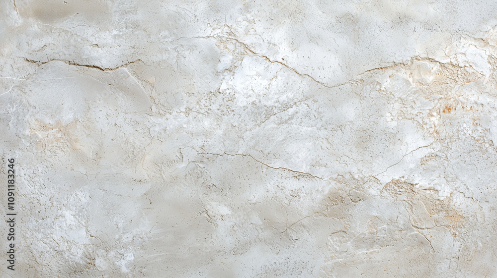 Fototapete smooth concrete texture with subtle cracks and variations in color, viewed from above. surface displays mix of light gray and beige tones, creating natural and rustic appearance