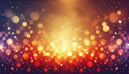 Dreamy Glow  Horizontal Bokeh Bliss