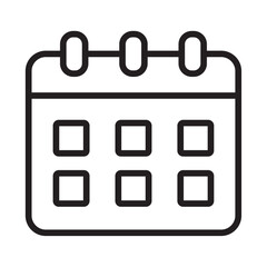 calendar linear style