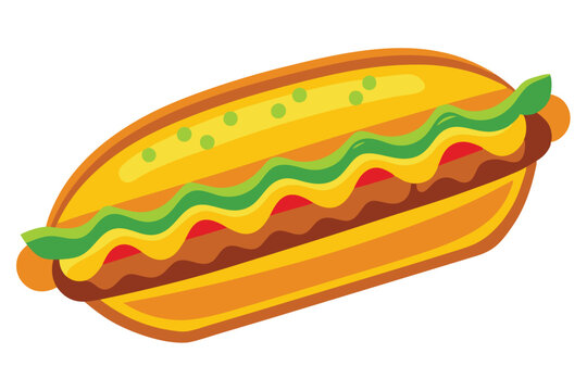 recommend clip art: Philly Cheesesteak clean silhouette color vector