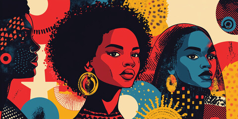 Black History Month Banner Social Media Template, celebrating culture, heritage, and achievements, designed to honor the legacy of African Americans and promote unity and equality.