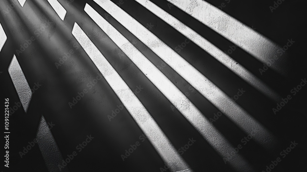 Aufkleber abstract shadows create a dramatic interplay of light and dark on a textured surface.