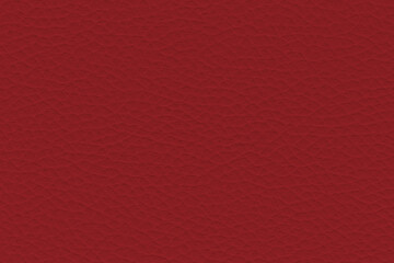 Fototapeta premium Vivid Bright Red Leather Texture with Fine Grain Detail