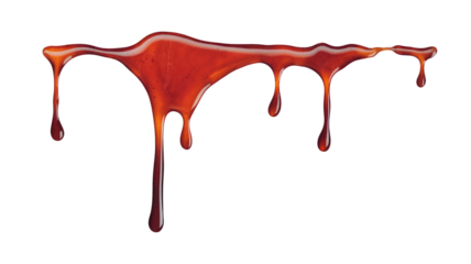 High-Quality PNG A blood spatter. A blood flowing down. Bloody pattern. Concepts of blood can be used in design Isolated on White Background – High Resolution