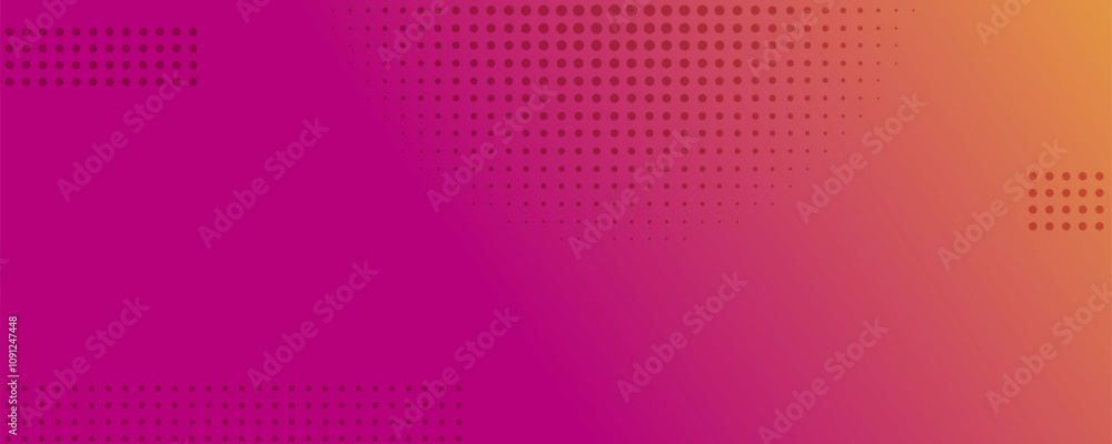 Poster abstract gradient geometric background with dots