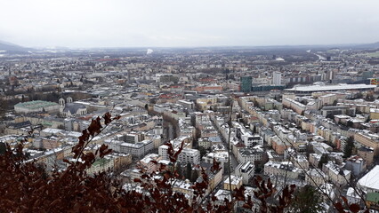 snowy vies Salzburg