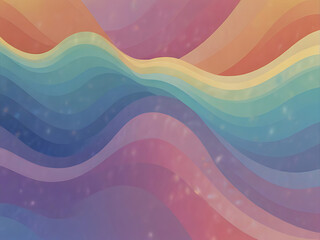 pastel rainbow colors, holographic background with pastel colors Waves Pastel Colors Waves...