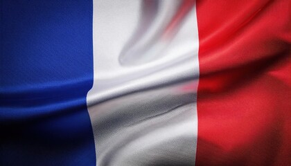 Fototapeta premium The French National Flag. Symbol of Freedom, Unity, and Heritage. Exploring Its History, Cultural Impact, and Usage in Global Celebrations, Tourism, and Modern Design Inspirations