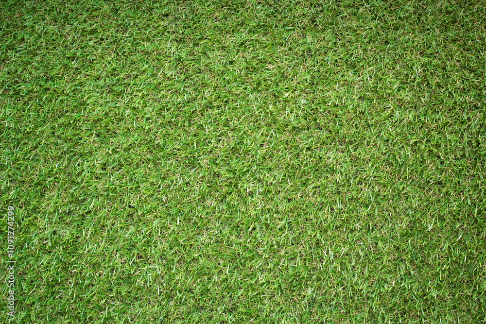 Canvas Prints artificial green grass texture background