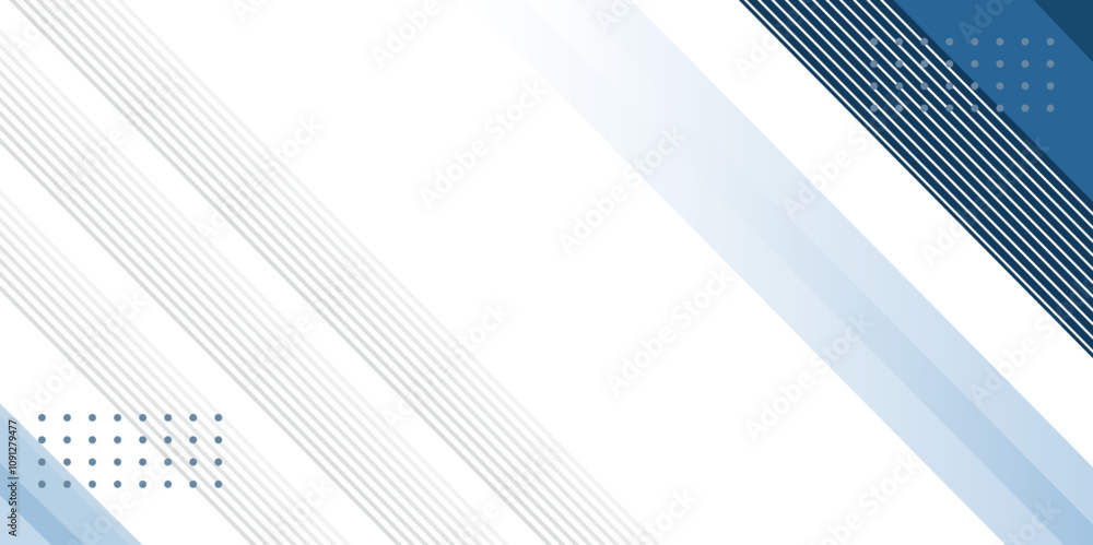 Aufkleber blue abstract background with white color. abstract blue background with square shapes. modern simpl