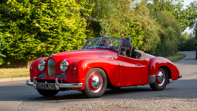 1951, red, Jowett Jupiter mk1