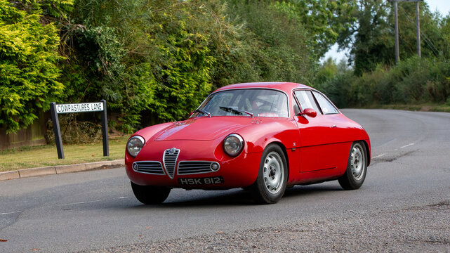 1961, red, Alfa Romeo sz