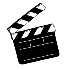 clapperboard illustration