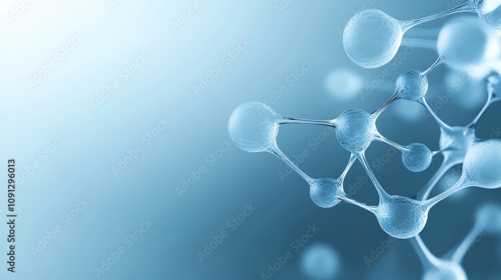 Poster detailed microscopic view of cellular structures and biological processes in complex organism