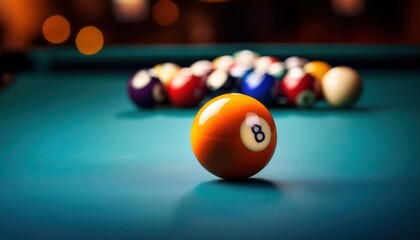 Focus on the 8-Ball. Detailed Perspective of Pool Table Dynamics, Strategy, and the Symbolism of the Black Ball in High Stakes Cue Sports with Examples from Classic Matches and Techniques